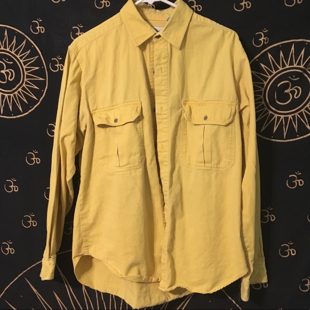 Yellow button up - Picture 2 of 2